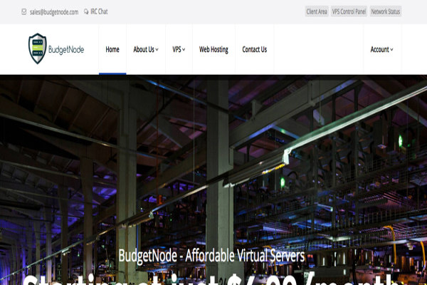 #高防# BudgetNode - $12/年 OpenVZ 1核 512M 20G 1T 100Mbps 洛杉矶