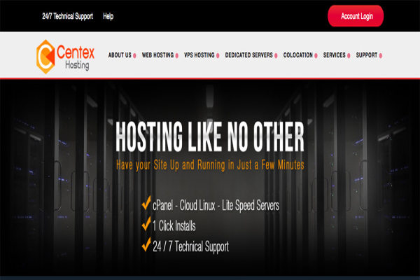 #五折# CenteXhosting - $7/年 OpenVZ 1核 256M 25G 500G 100Mbps 洛杉矶PZ