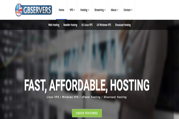 #优惠# GBServers - £5/mo Xen 2核 1G 60G 800G 1Gbps 英国