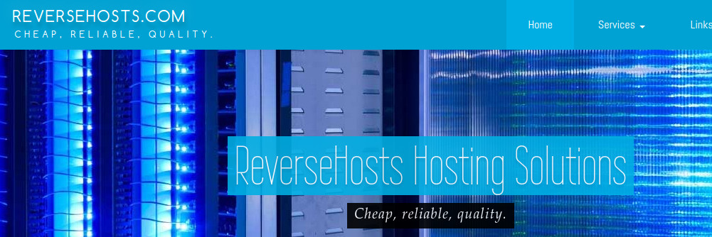 #新优惠# ReverseHosts - $4/mo VZ 4核 1G 85G 1.5T 100M 拉斯维加斯