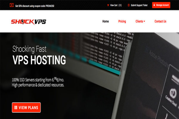 #黑五# ShockVPS - €2/mo KVM 1核 512M 10G 2T 1Gbps 欧洲3机房