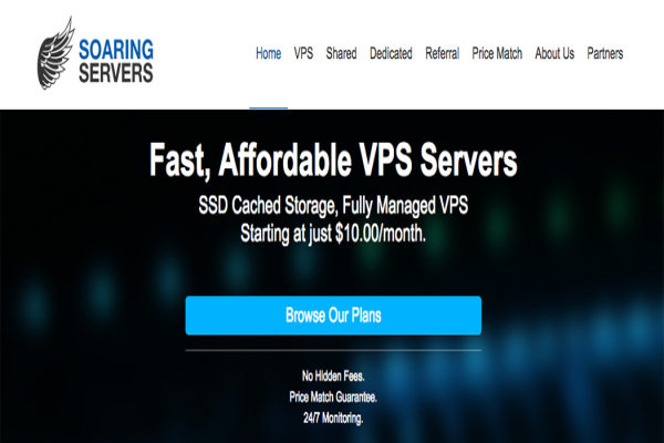 #全管理# SoaringServers - $6/mo VZ 4核 1G 50G 1T 1Gbps 凤凰城