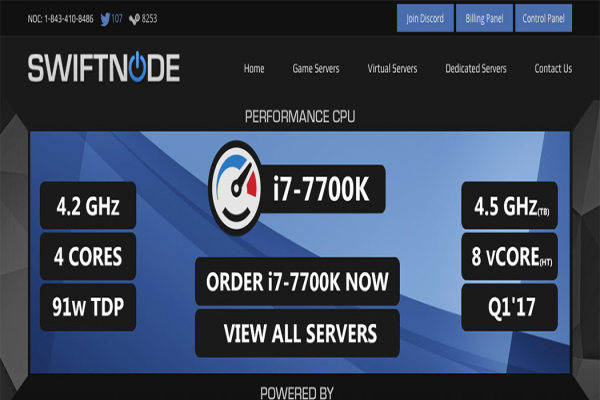 #优惠# SwiftNode - $7/mo KVM 1核 512M 10G 4T 500Mbps 洛杉矶